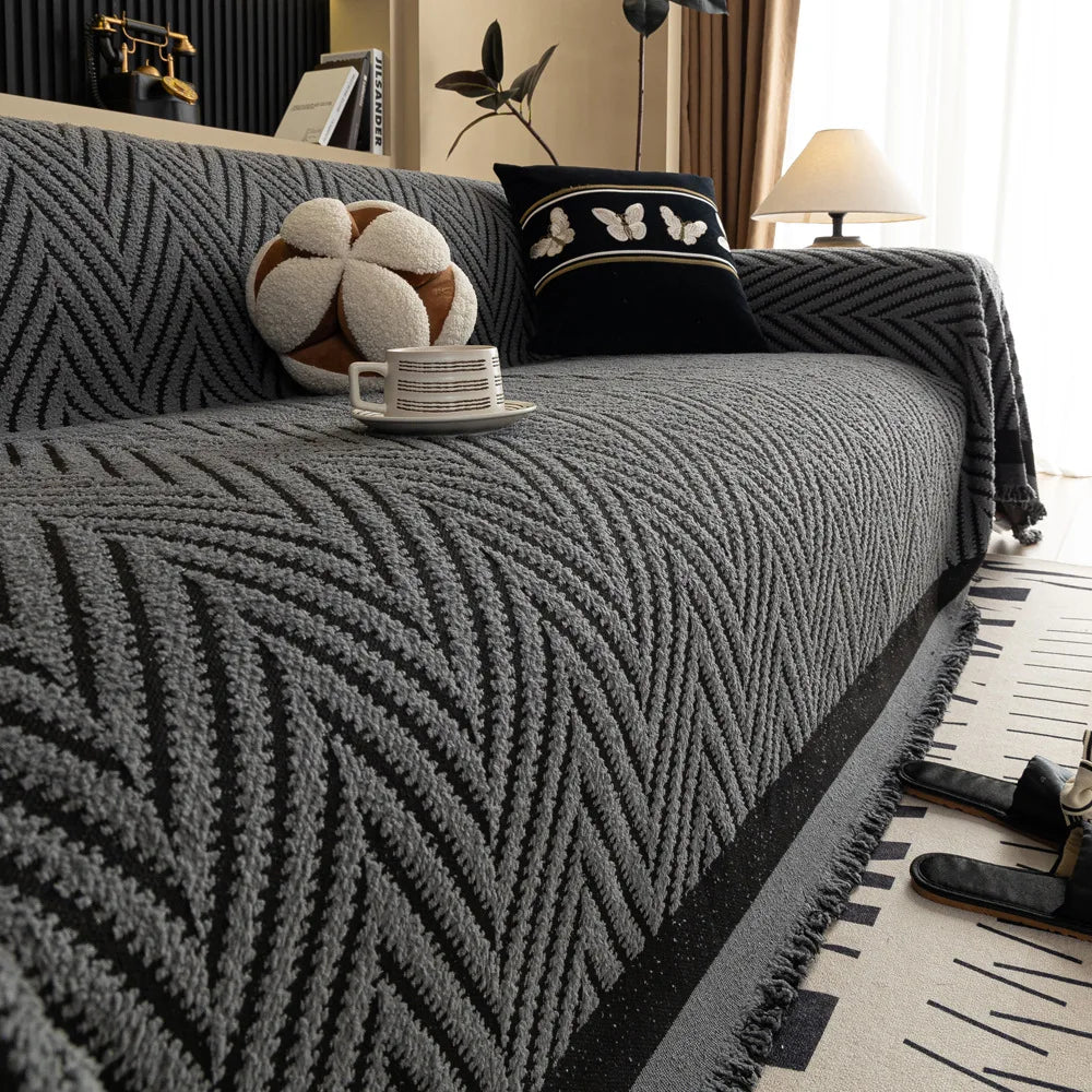 Duo Plaid Chevron Zèbre