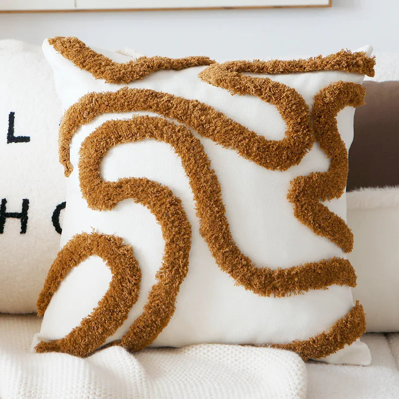 Housse de coussin Pois Vintage Nordique - Motif 13