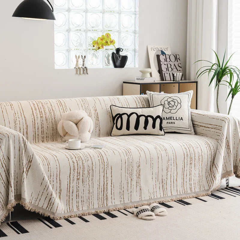 Duo Plaid Rayures Craie Anti-Rayures