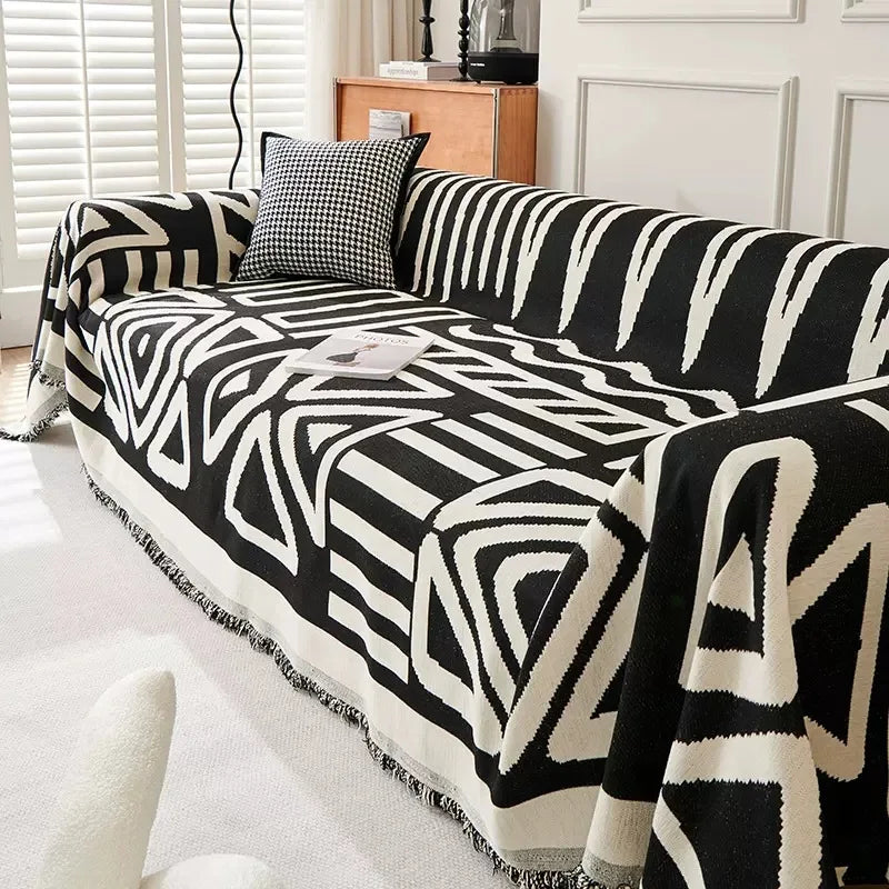 Duo Plaid Bohème Triangles Zigzag