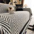 Plaid Chevron Zèbre - Blanc & Noir