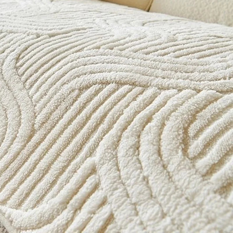 Plaid Douceur Côtelé - Beige
