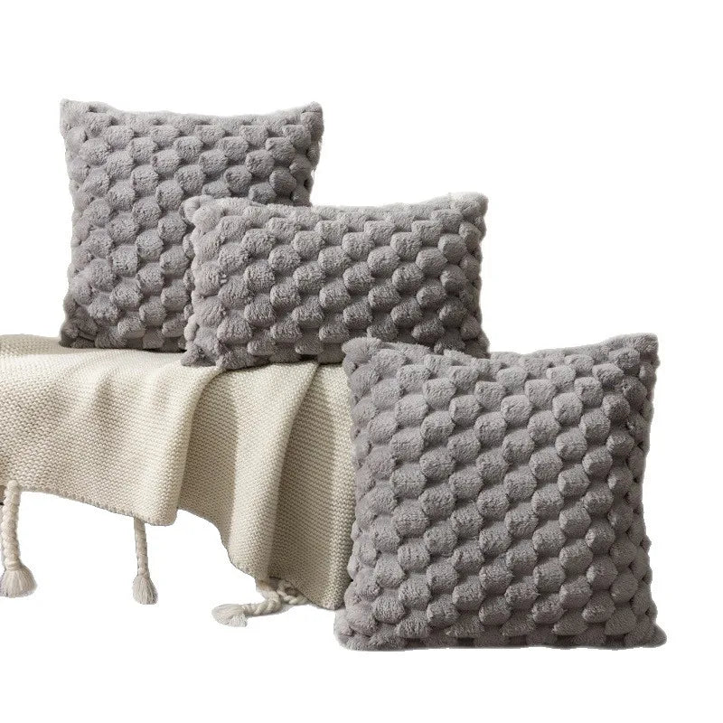 Housse de coussin Velours Bulles