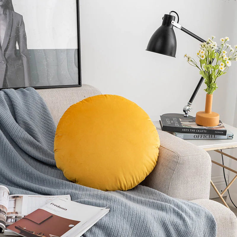 Housse de coussin Ronde Velours
