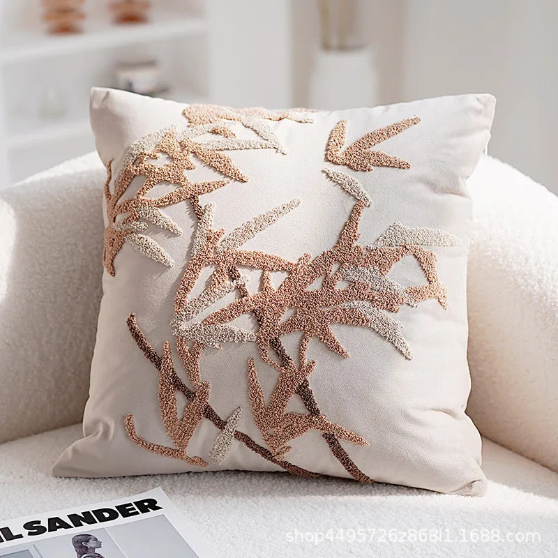 Housse de coussin Pois Vintage Nordique - Motif 10