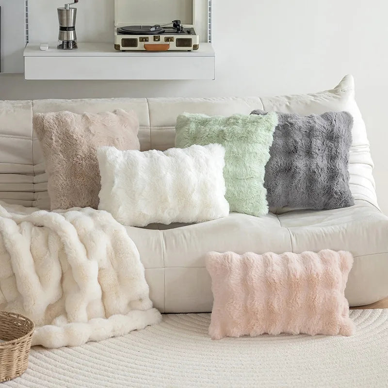 Housse de coussin Peluche Bulles