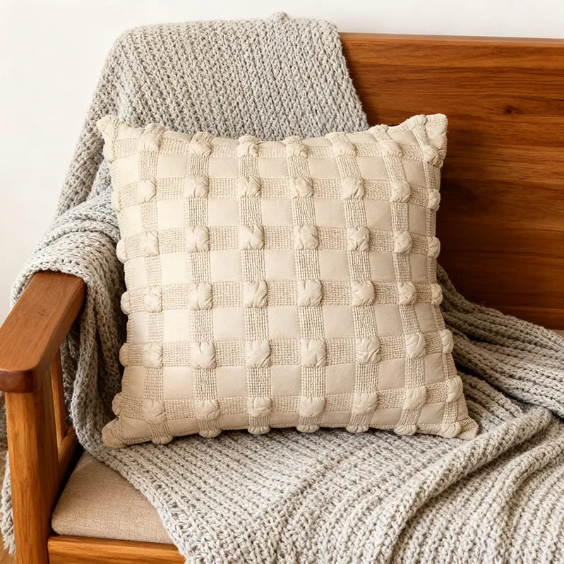 Housse de coussin Lettres Bohème - Motif G (45x45cm)