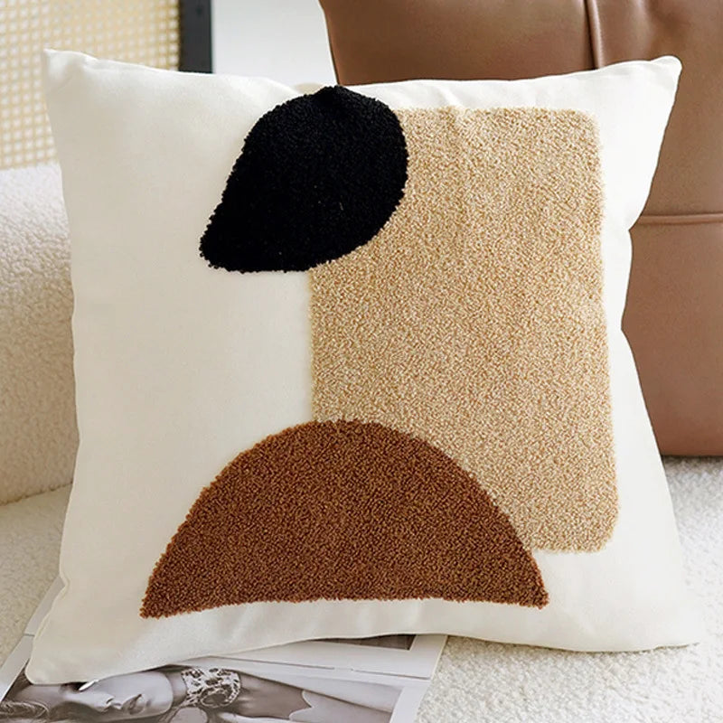 Housse de coussin Pois Vintage Nordique - Motif 6