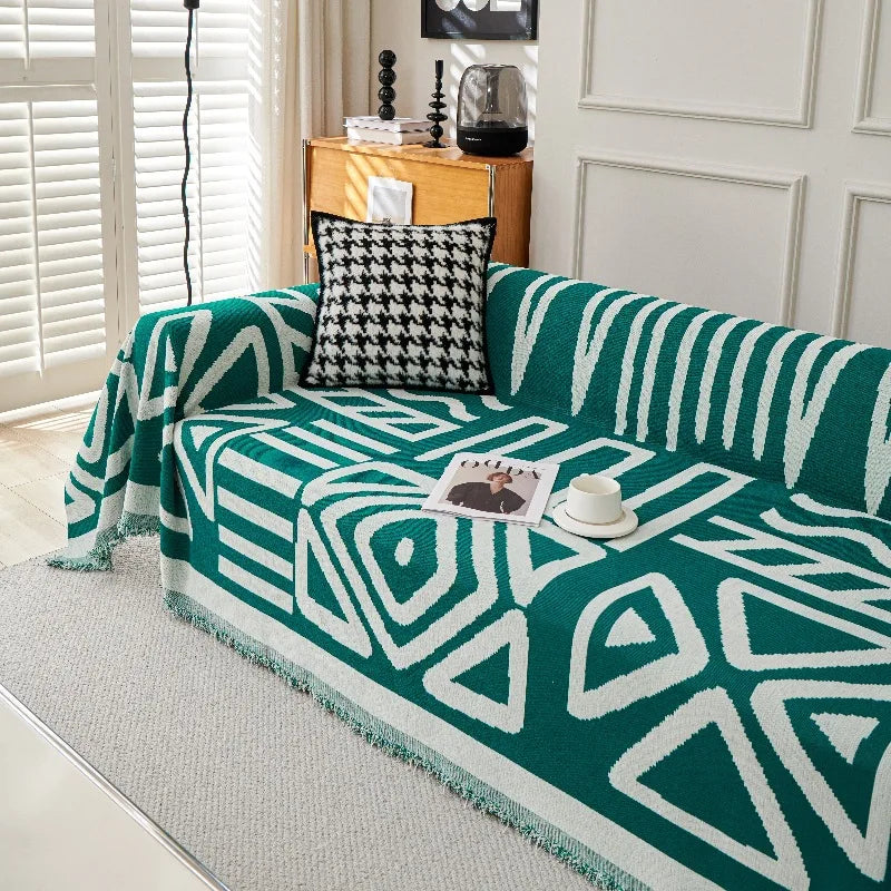 Duo Plaid Bohème Triangles Zigzag